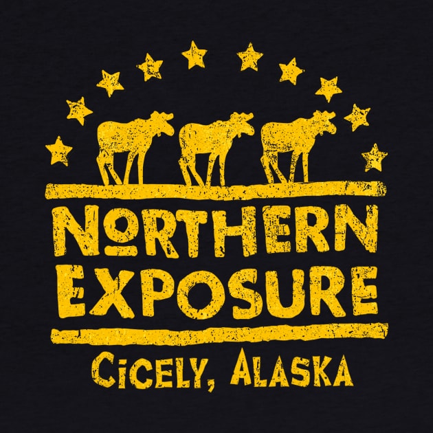 Northern Exposure, Cicely Alaska by WestKnightTees